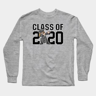 Dab Class of 2020 seniors graduation quarantine boy senior Long Sleeve T-Shirt